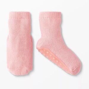 Hanna Andersson- Baby Swedish Grip Sock Slipper, Pink, size 5/7